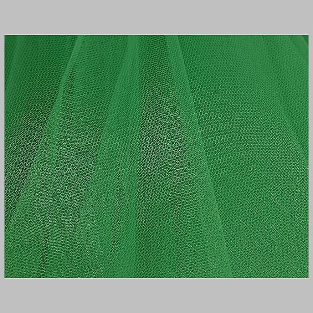 Women's Short Vintage Ballet Skirt Green - Picture 4 of 4